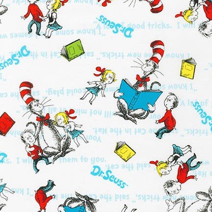 Dr. Seuss The Cat In The Hat 72586 White - Click Image to Close